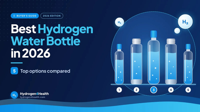 Best Hydrogen Water Bottle in 2026: 5 Top Options Compared