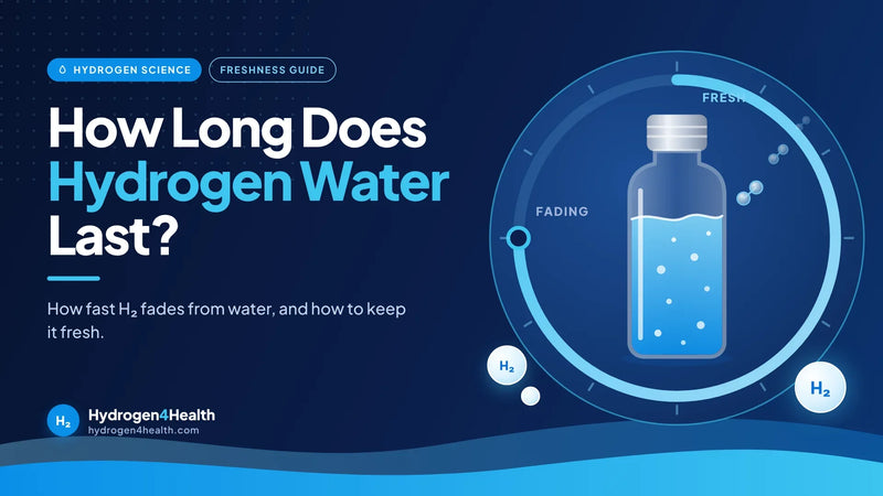 How Long Does Hydrogen Water Last? What Affects H2 Retention
