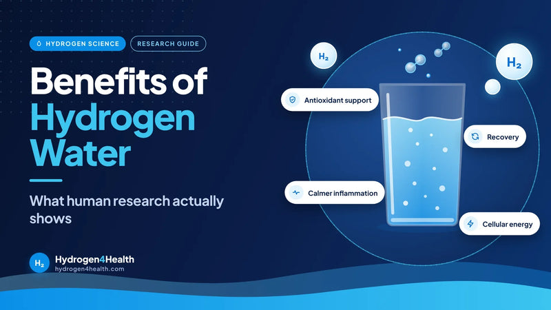 Benefits of Hydrogen Water: What Human Research Actually Shows