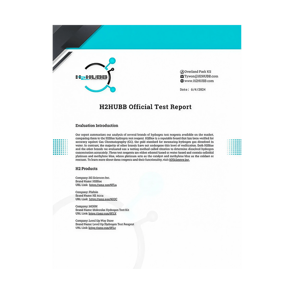 H2Blue Hydrogen Testing Reagent