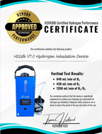 H2Life V7.0 Pure Hydrogen Inhaler with Brown's Gas