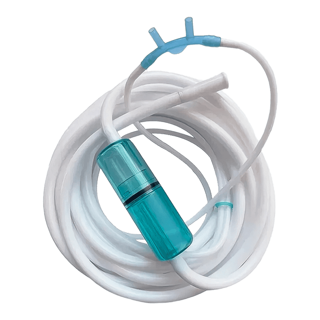 Reusable 100% Silicone Nasal Hydrogen Cannula w/ Condensation Trap