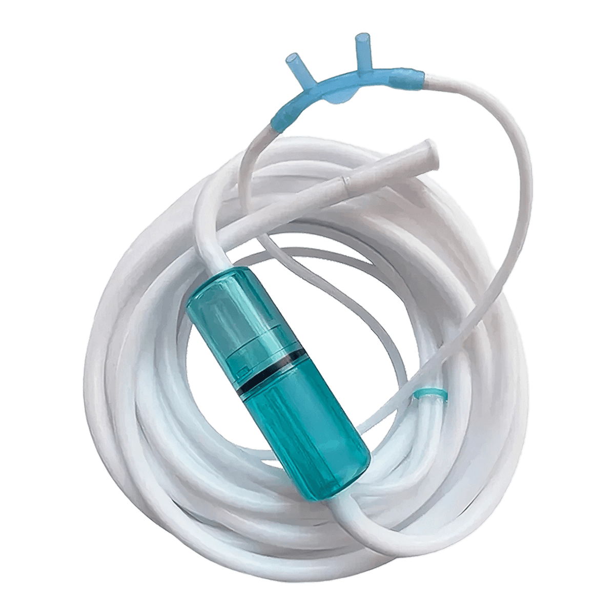 Reusable 100% Silicone Nasal Hydrogen Cannula w/ Condensation Trap