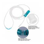Reusable 100% Silicone Nasal Hydrogen Cannula w/ Condensation Trap